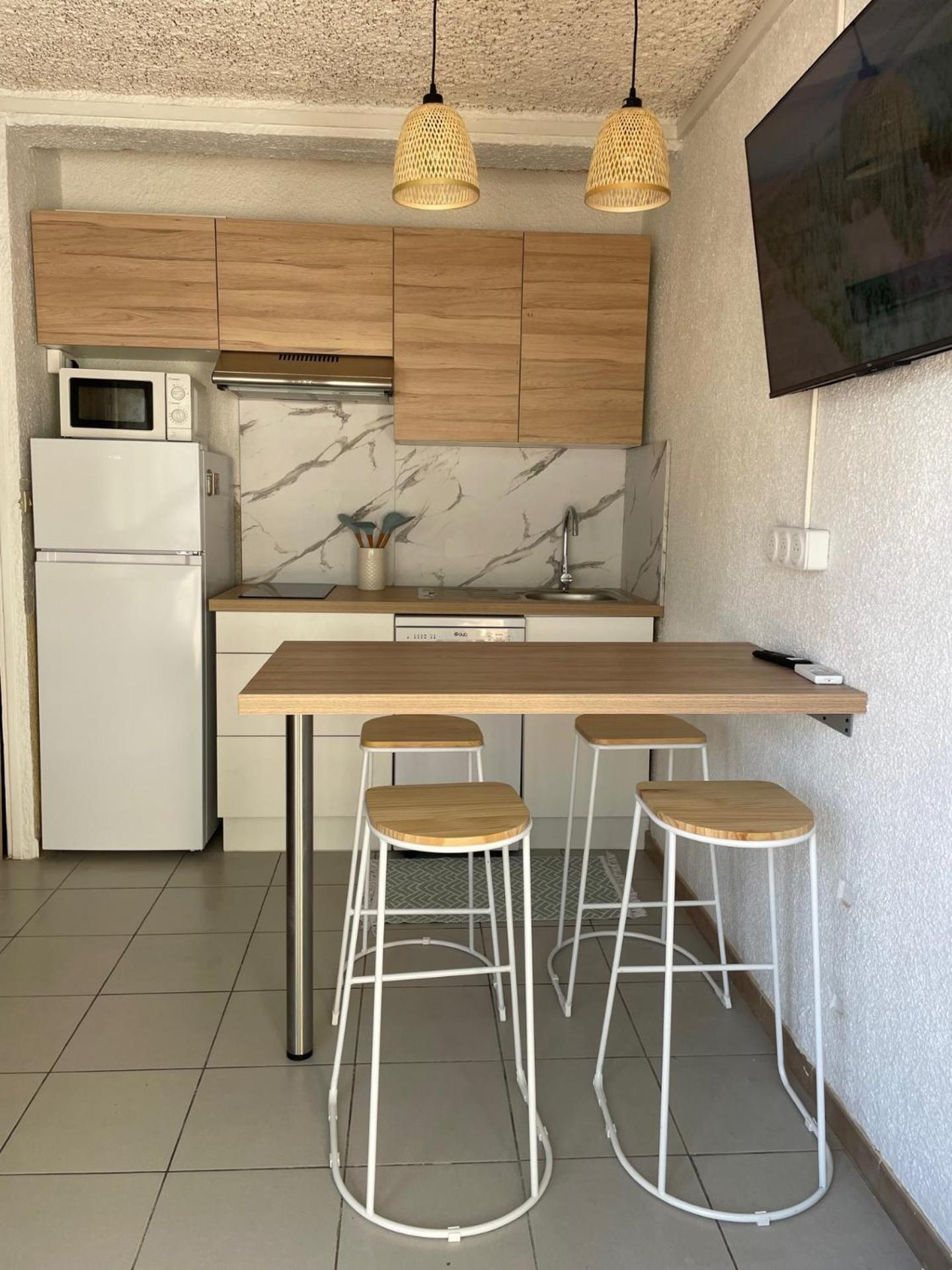 Studio Cosy A 300M De La Mer, Face Aux Festivals, Derriere La Night Life Le Barcarès Dış mekan fotoğraf